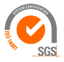 SGS badge Gestione ambientale UNI EN ISO 14001